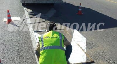 Нанесение дорожной разметки